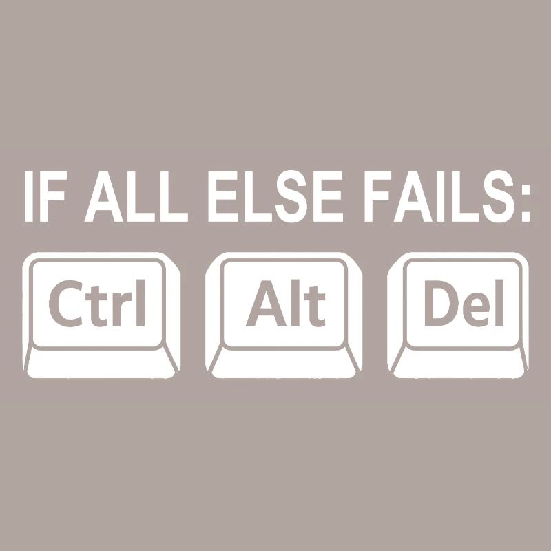 Programmer Shortcut Geek IT Support Computer