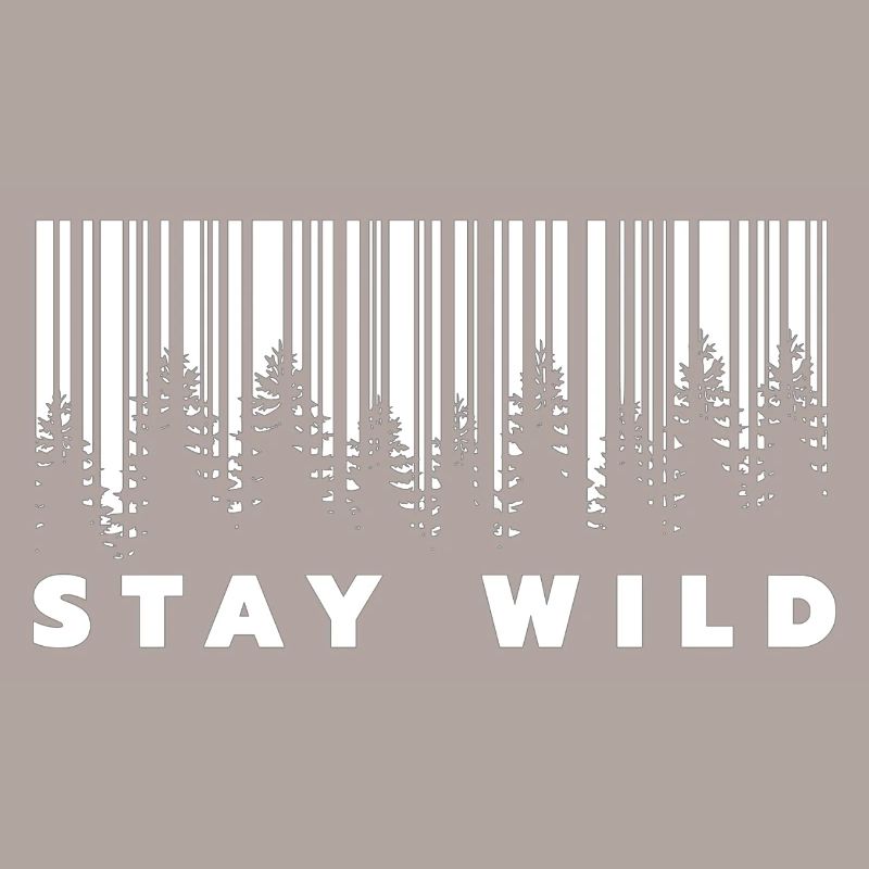 Code-barres Stay Wild Forest