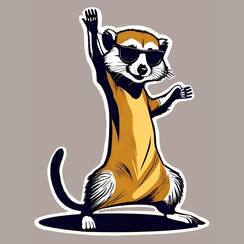 Tanzendes Erdmännchen