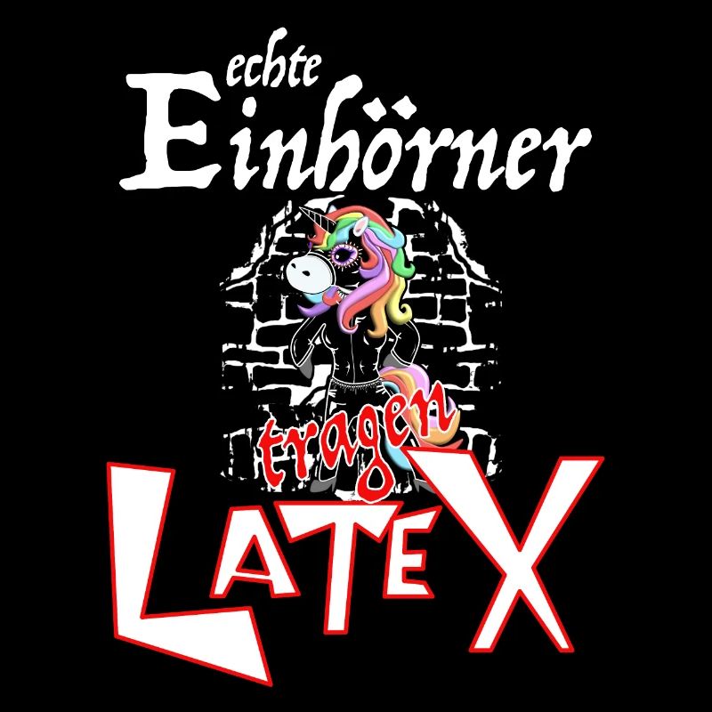 Einhörner Latex