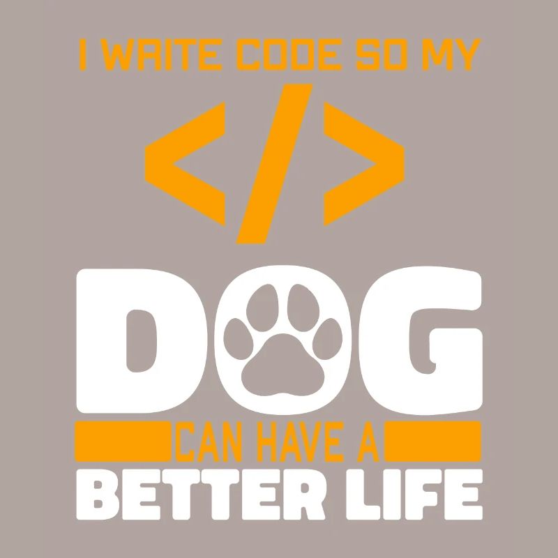 Développeur Coder Programmeur Chien