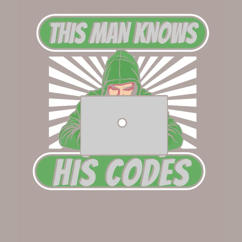 Développeur Coder Programmeur Man