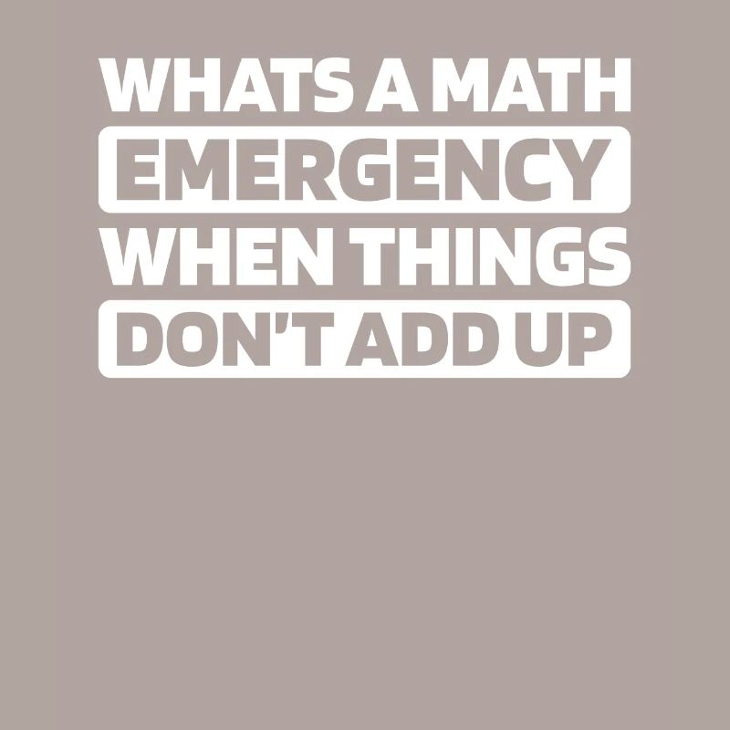 Mathe Mathematik Math Funny Pun