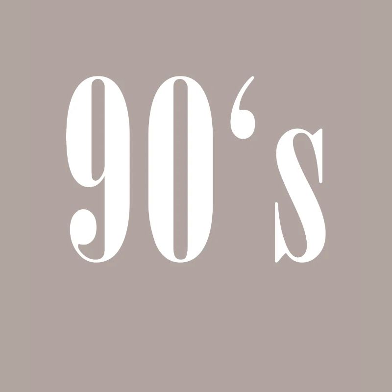 90's Nineties Neunziger
