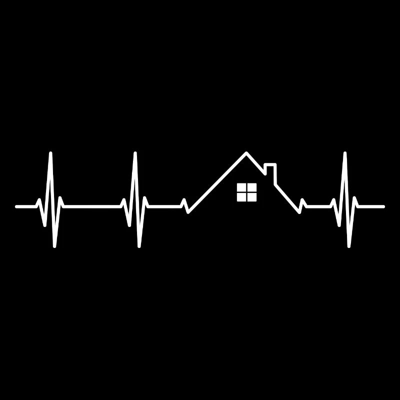 Herzschlag Dachdecker EKG Puls