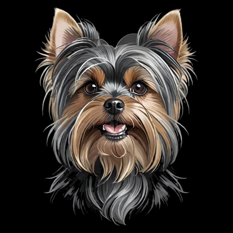 Yorkshire Terrier Head