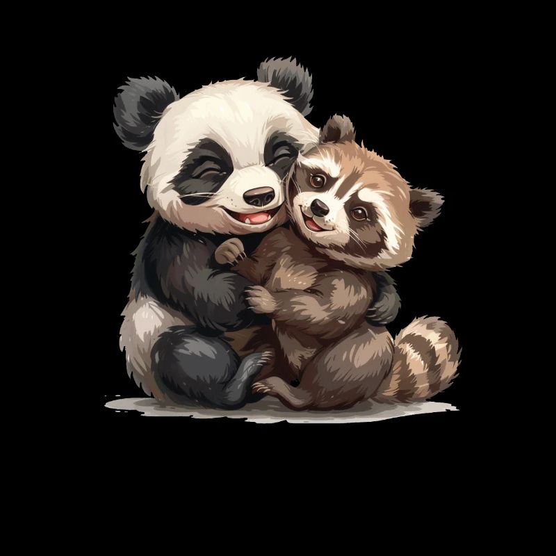 Panda Bear Tanuki Panda géant japonais