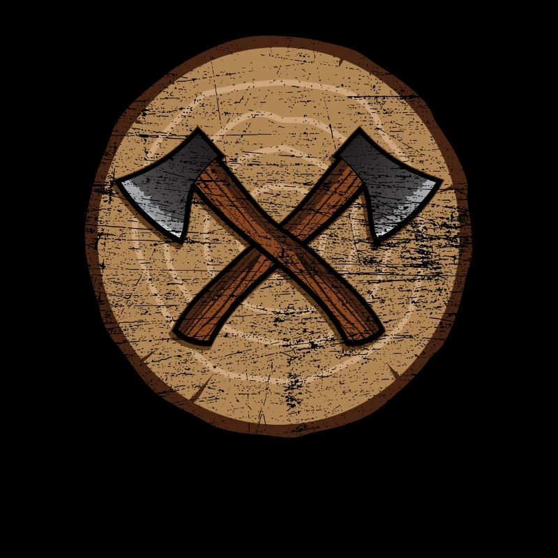 Axe Wood Tree Trunk