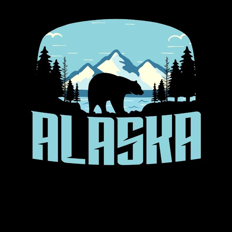 Alaska Forest Mountains