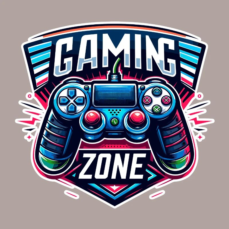 Gaming Zone - Controller Illustration