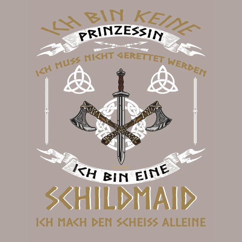 Wikinger Schildmaid Walhalla Vikings