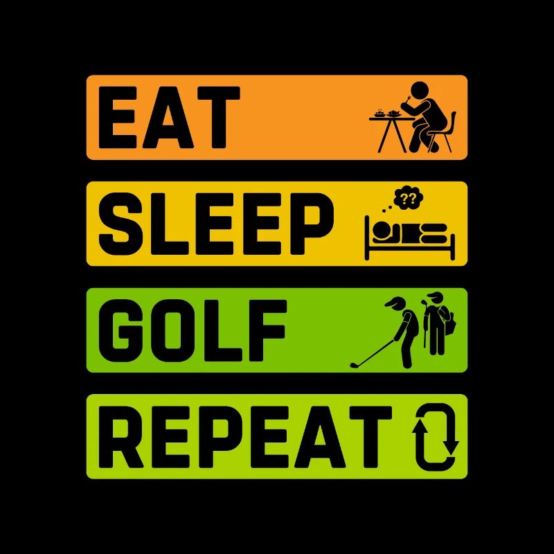 Golf Sport Golfball Schlageisen Geschenk Platz