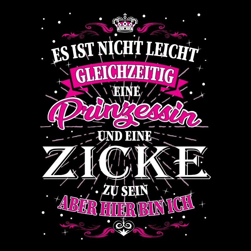 Nicht einfach eine Zicke und Prinzessin zu sein