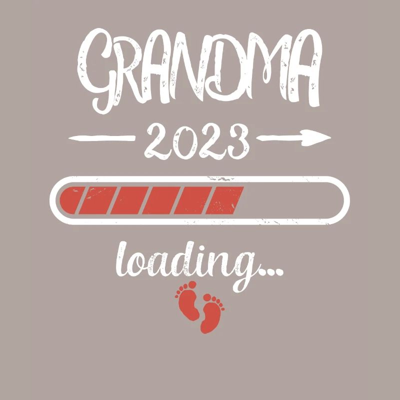 Oma 2023 Loading Schwangerschaft Großmutter Geburt