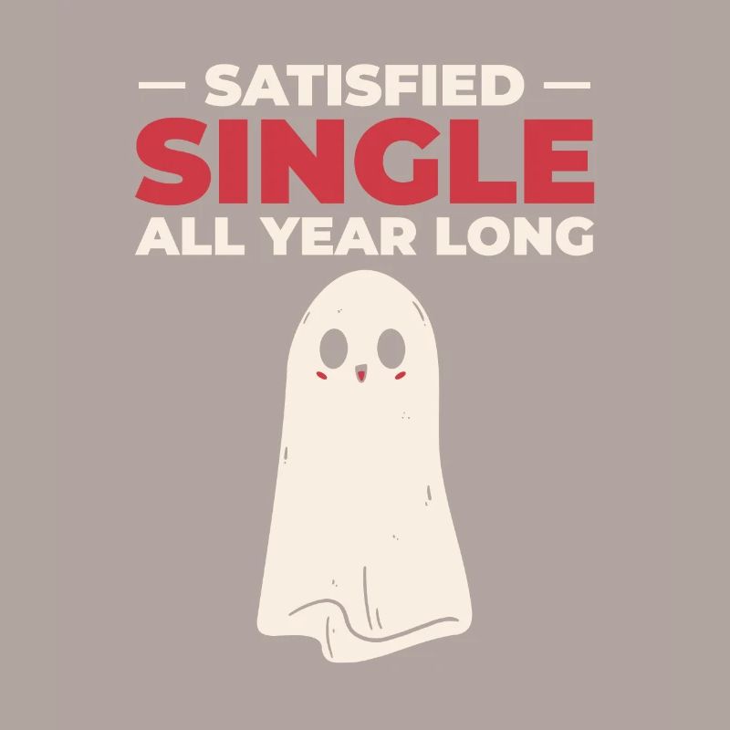 Célibataire Statut de relation satisfait Solo Single