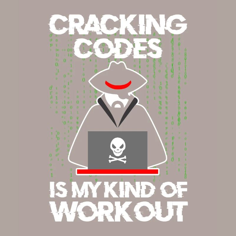 Cybersecurity Professional Hacker Cracking Codes