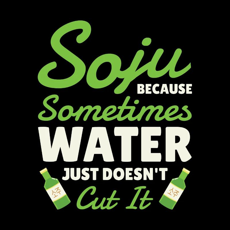 Soju Korean Wine Drink Corée
