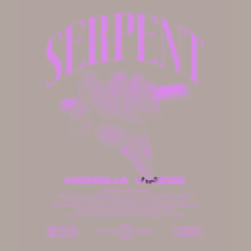 Green Tree Python Modern Reptile Keeper Streetwear