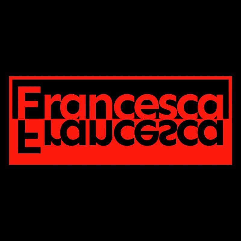 Texte Miroir Nom Prénom Francesca