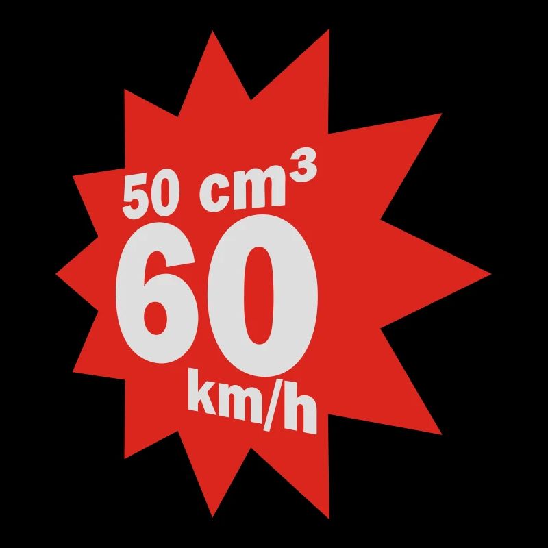 50 ccm, 60 km/h