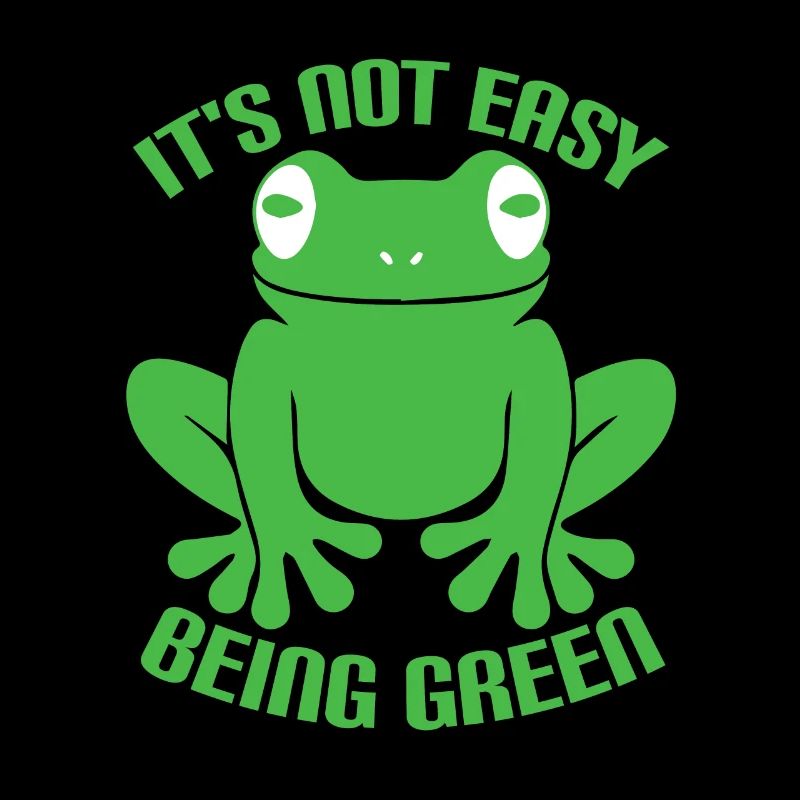 It's not easy to be green
