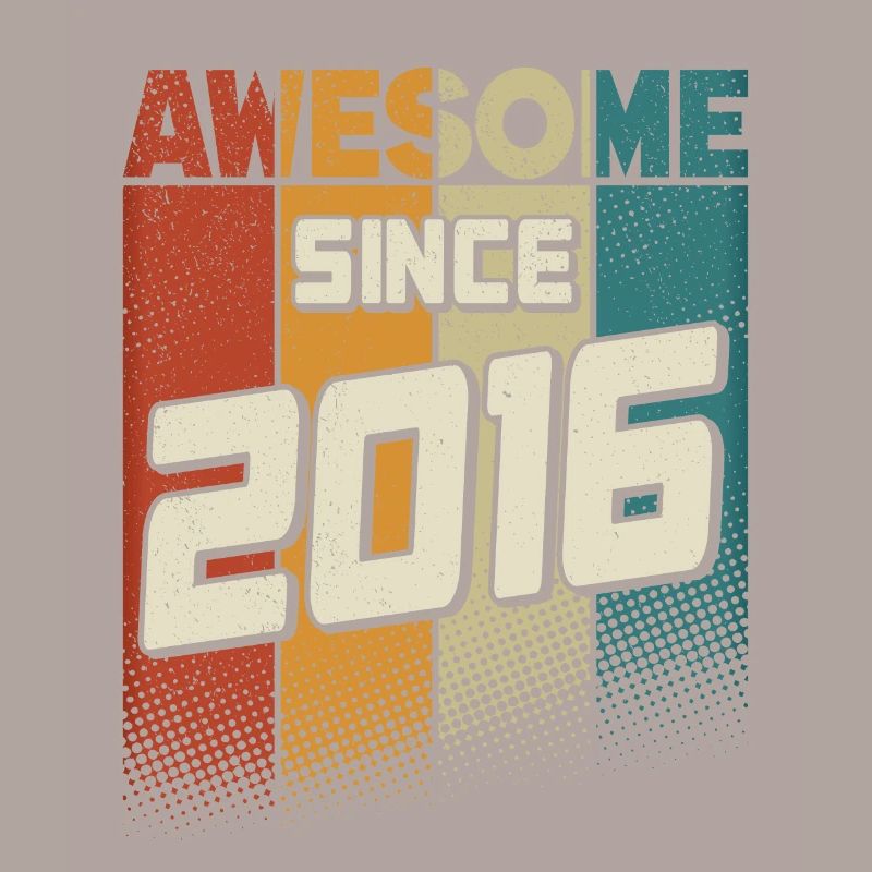 Awesome since 2016 Mädchen Junge 8. Geburtstag