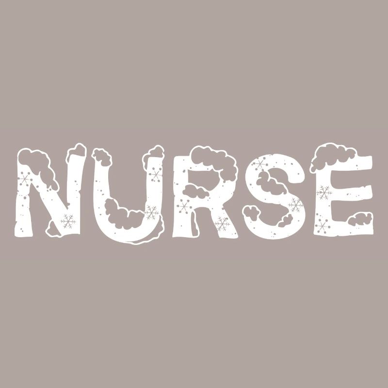 Text Eiskrankenschwester Weihnachtskostüm