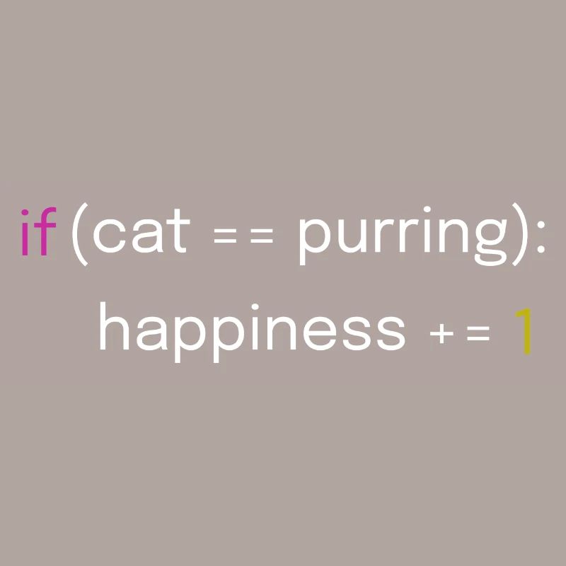 Katzen- und Coding-Design