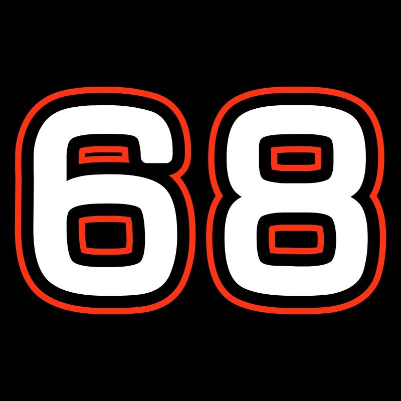 Symbole numérique 68