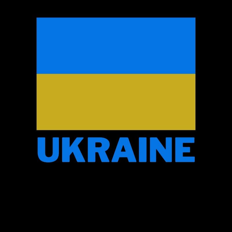 Ukraine design avec drapeau et couleurs nationales