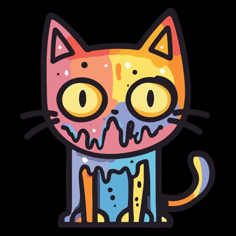 Chat Halloween Drôle