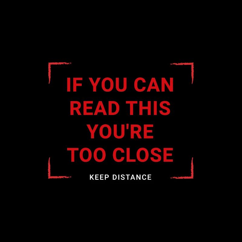 Keep distancing