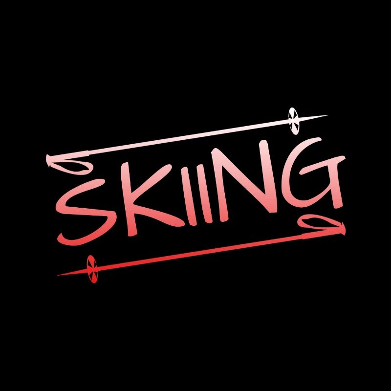 skiing