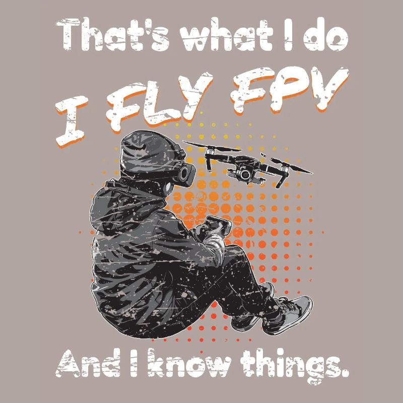 FPV Drone Pilot Freestyle & Racing Gift