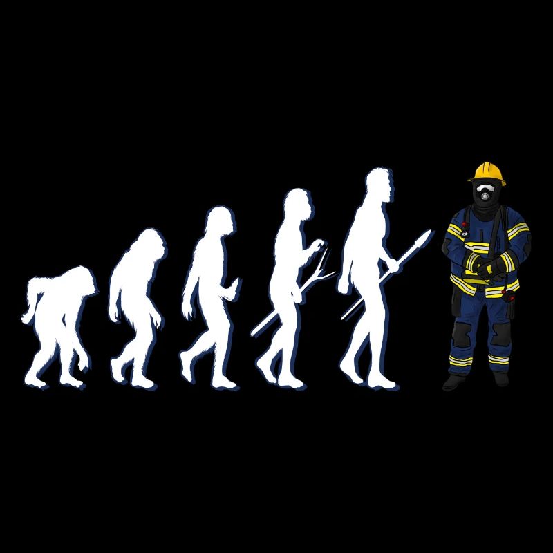 Evolution Feuerwehrmann
