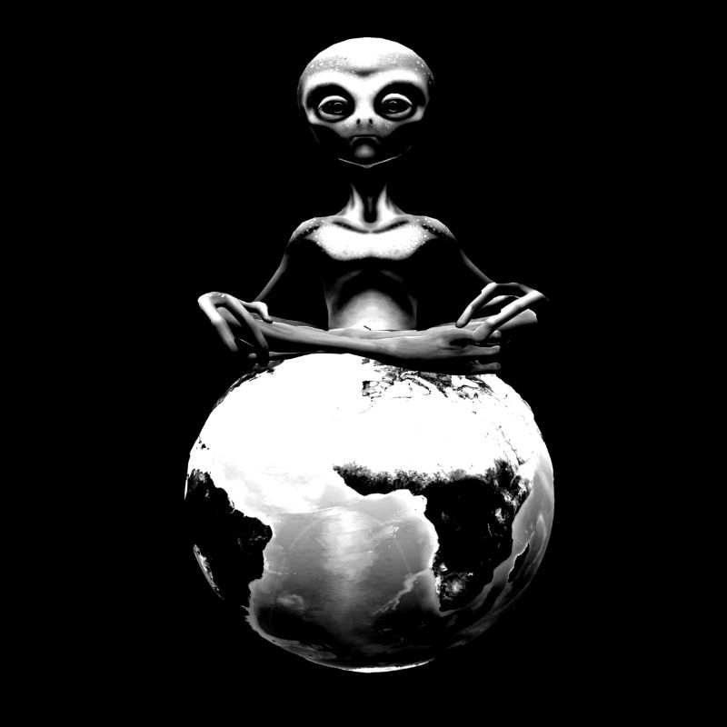 alien on the earth