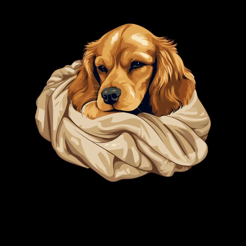 Süßer Hund Welpe Cocker Spaniel