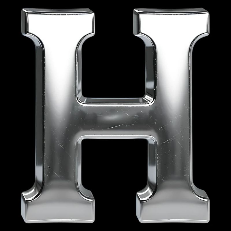 Chrome ,, H " Metallic