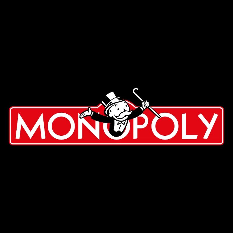 Monopoly Klassisches Logo In Rot