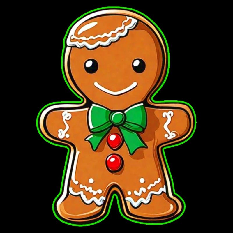 Niedlicher Lebkuchenmann