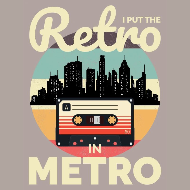 Retro Meets Metro: Iconic 80s Vibes Cityscape