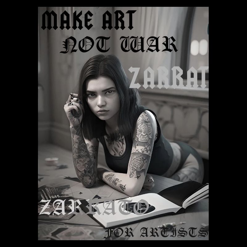 - Make Art Not War -