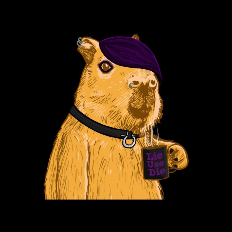 Emo Capybara