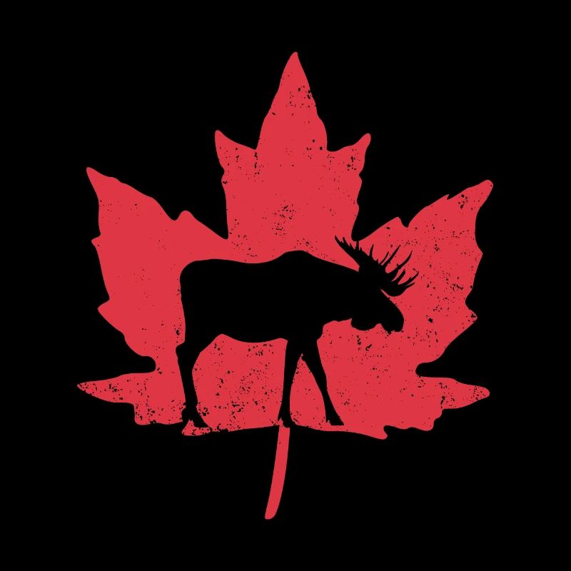 Canada pride Useh flag rocky mountains