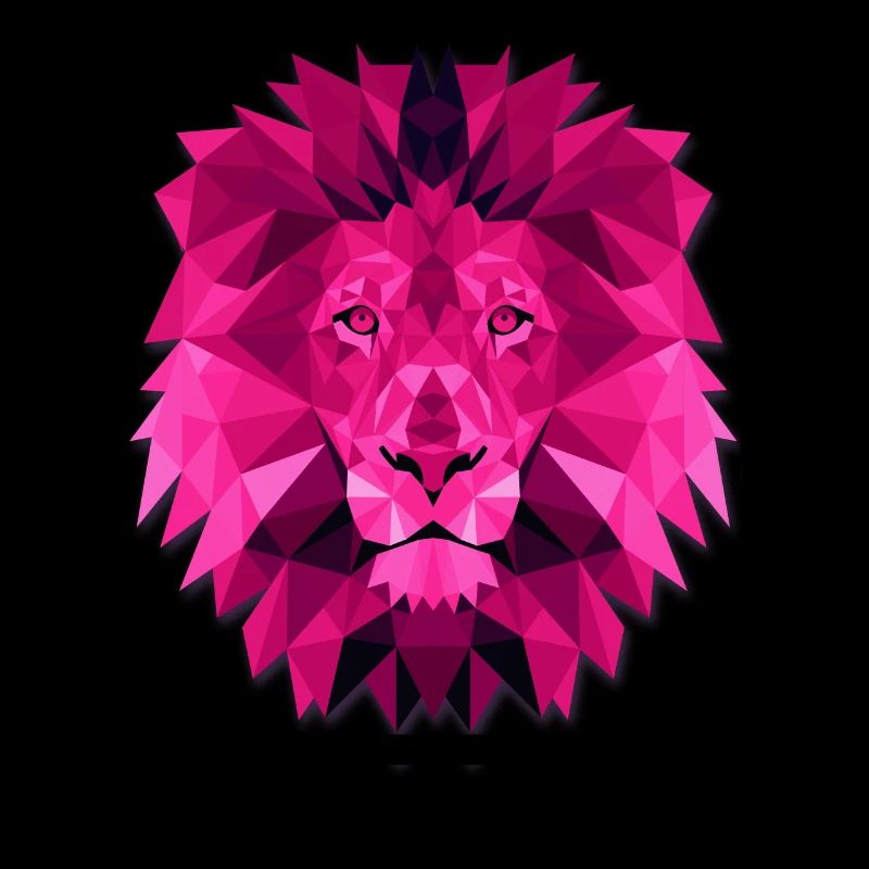 Lion Polygone Géométrique Loewe
