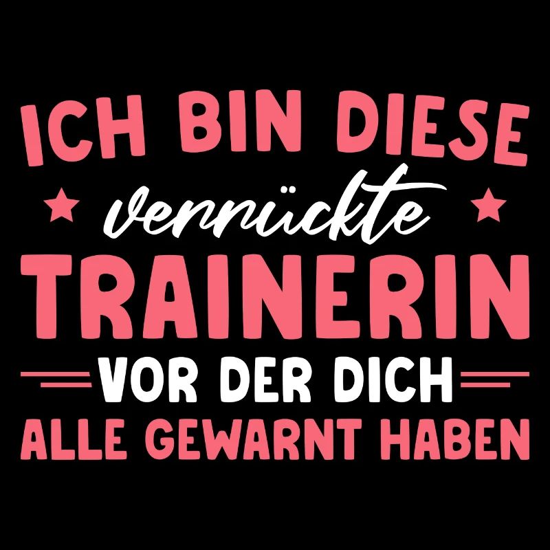 Fußballtrainerin Verrückte Trainerin