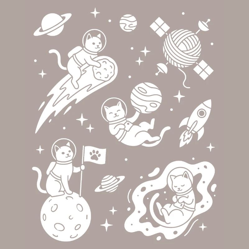 Astro Cats dans l’espace