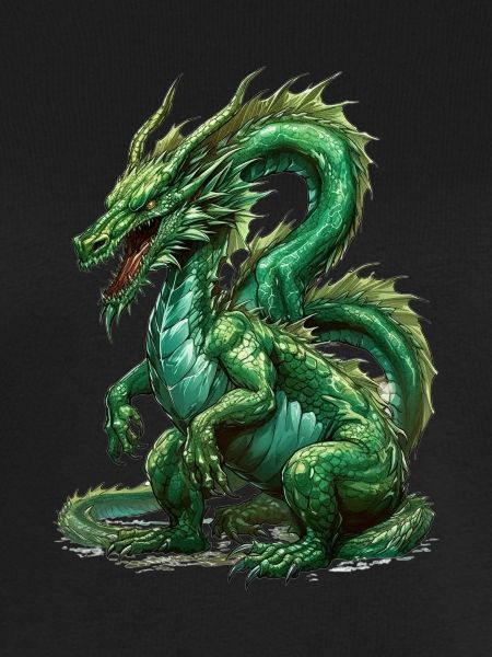Grüner Drache