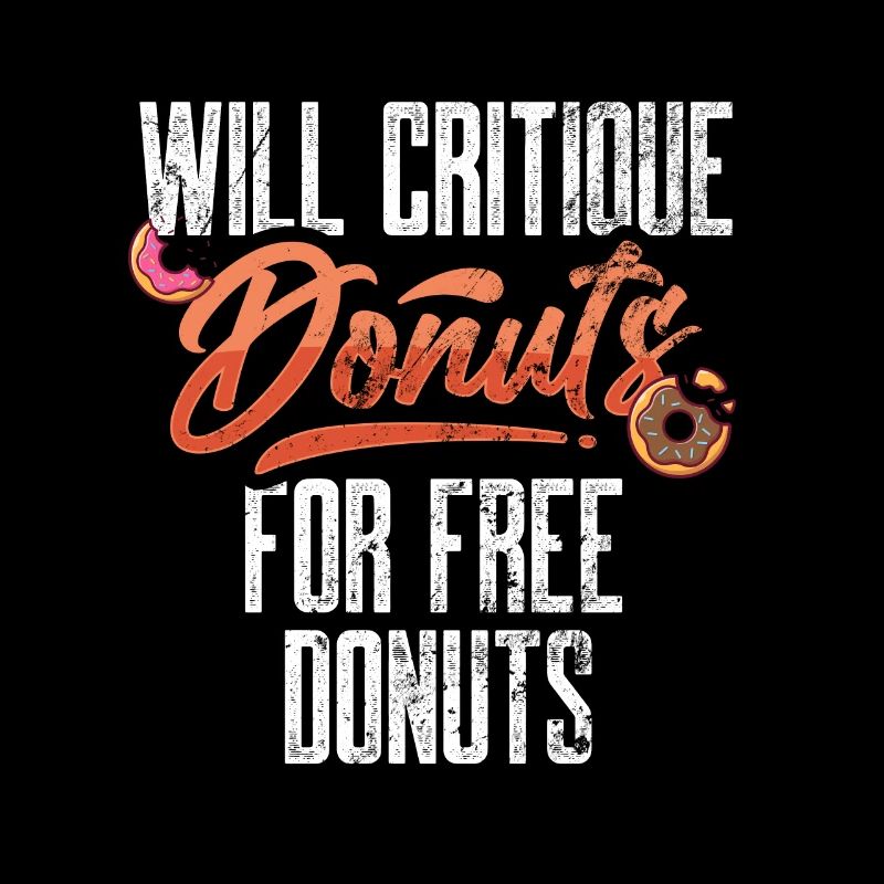 Donut-Kritiker wird Donuts kostenlos kritisieren Doughnu