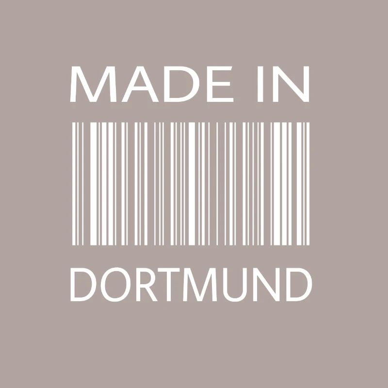Made in Dortmund | Geschenk | Barcode
